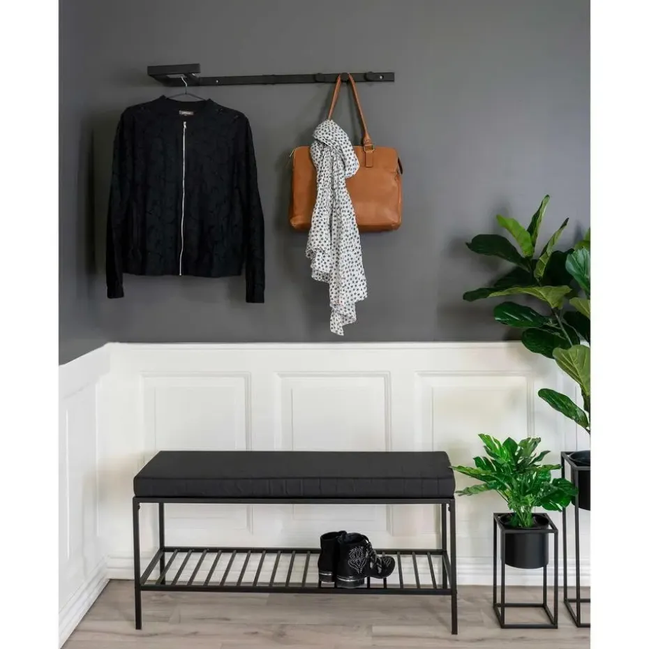 Hioshop Trento kapstok zwart