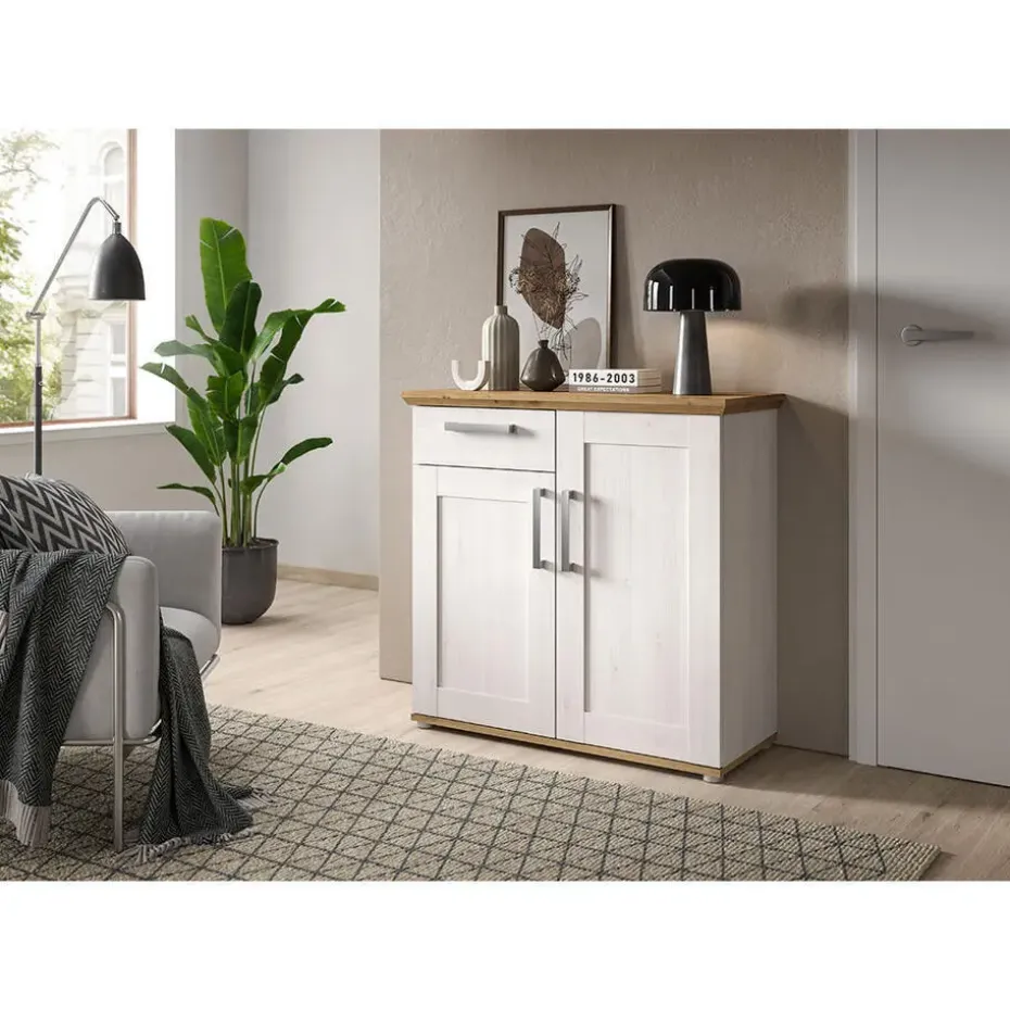 Hioshop Verona dressoir 1 lade 2 deuren lariks decor