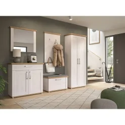 Hioshop Verona schoenenkast 1 lade 2 deuren lariks decor