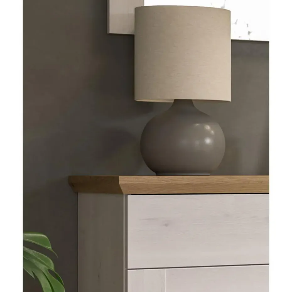 Hioshop Verona schoenenkast 1 lade 2 deuren lariks decor