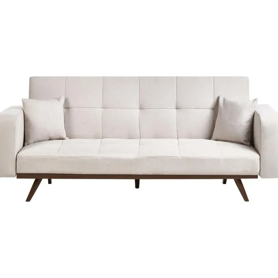 HJULBY - Driezitsbank - Lichtbeige - Polyester