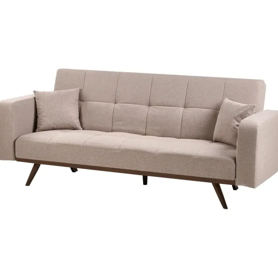HJULBY - Driezitsbank - Lichtbruin - Polyester