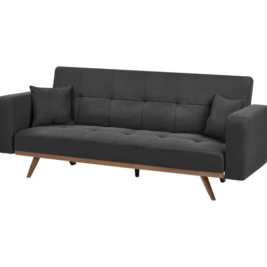HJULBY - Driezitsbank - Zwart - Polyester