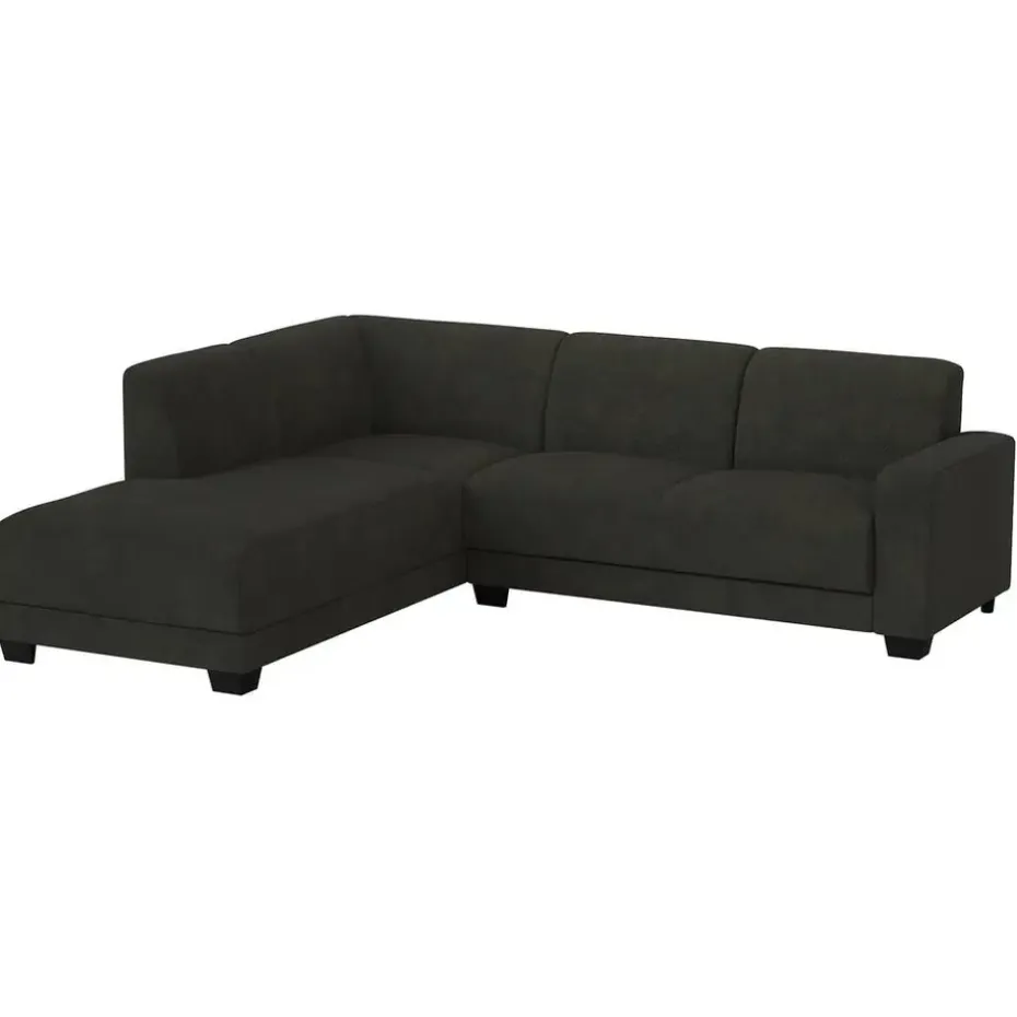 Hoekbank Aberdeen links - Preston - antraciet