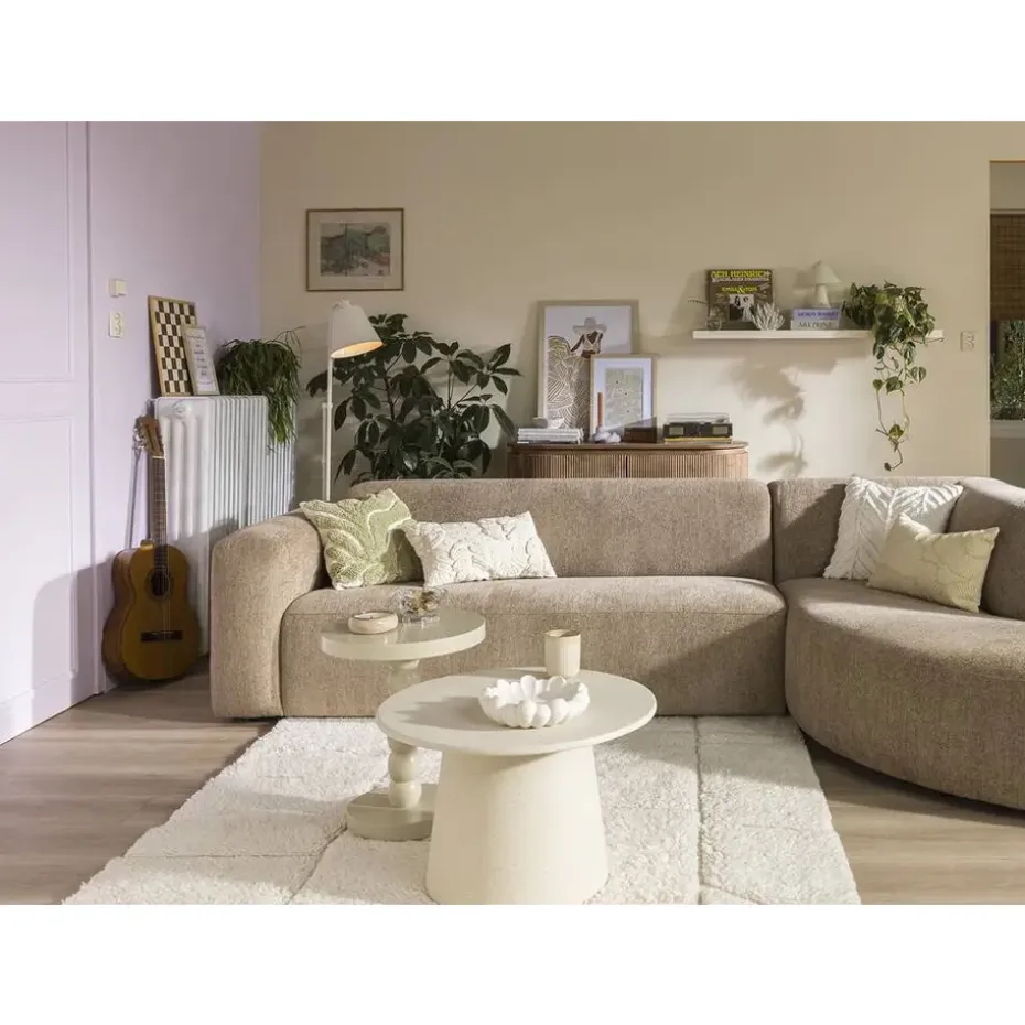 Hoekbank Astoria rechts - Venro - beige