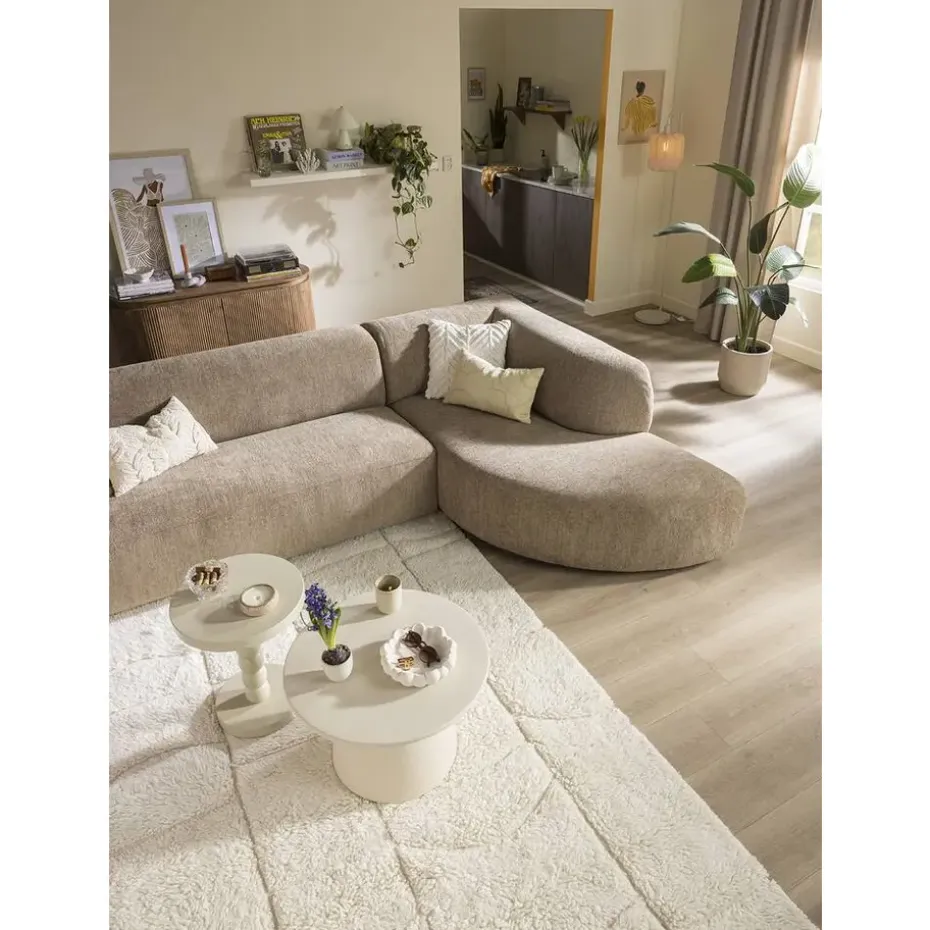 Hoekbank Astoria rechts - Venro - beige