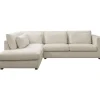 Hoekbank Chelsea links - Cyclamen - off-white