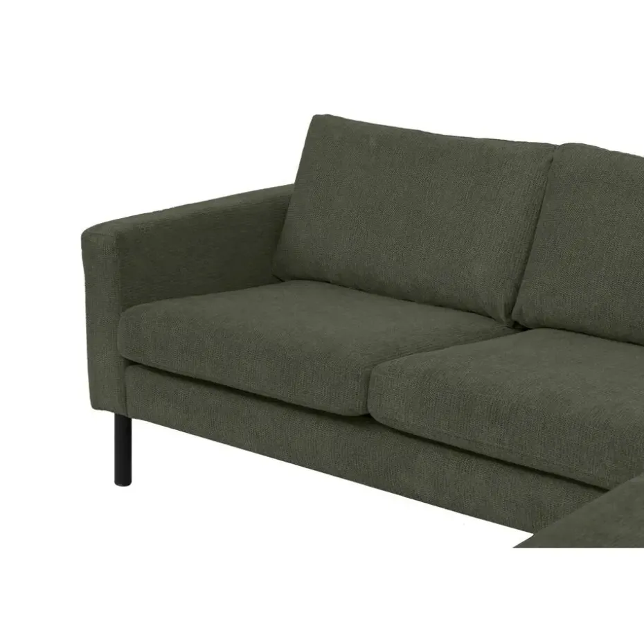 Hoekbank Collin rechts - groen