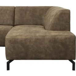 Hoekbank Noud rechts - taupe