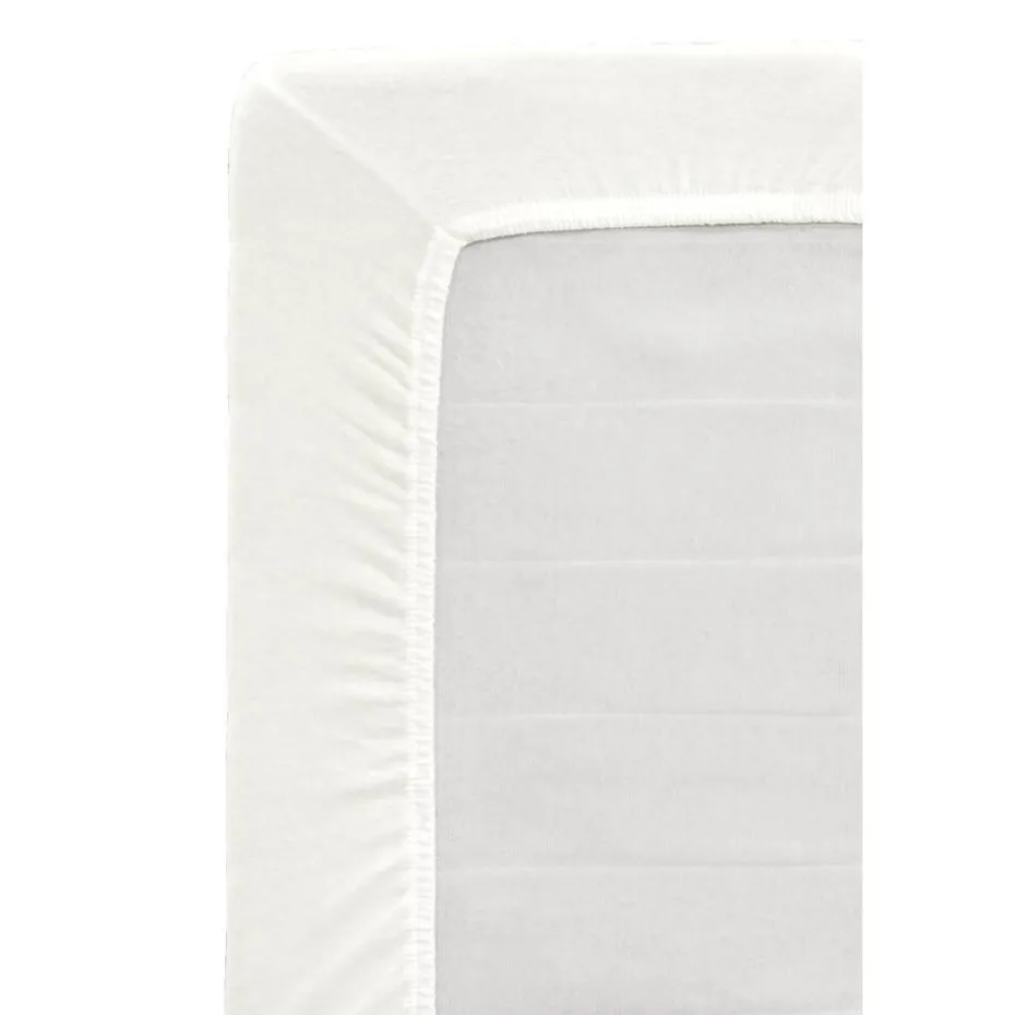Hoeslaken Jersey - off white - 140x200 cm