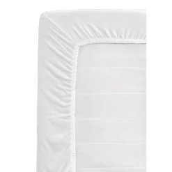 Hoeslaken Jersey - wit - 180x200/220 cm