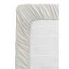 Hoeslaken Katoen - taupe - 90x200 cm