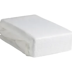 Hoeslaken Molton stretch - wit - 180x200 cm