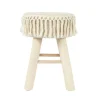 Home Deco Factory Krukje - hout - beige - bohemian - ibiza - deco