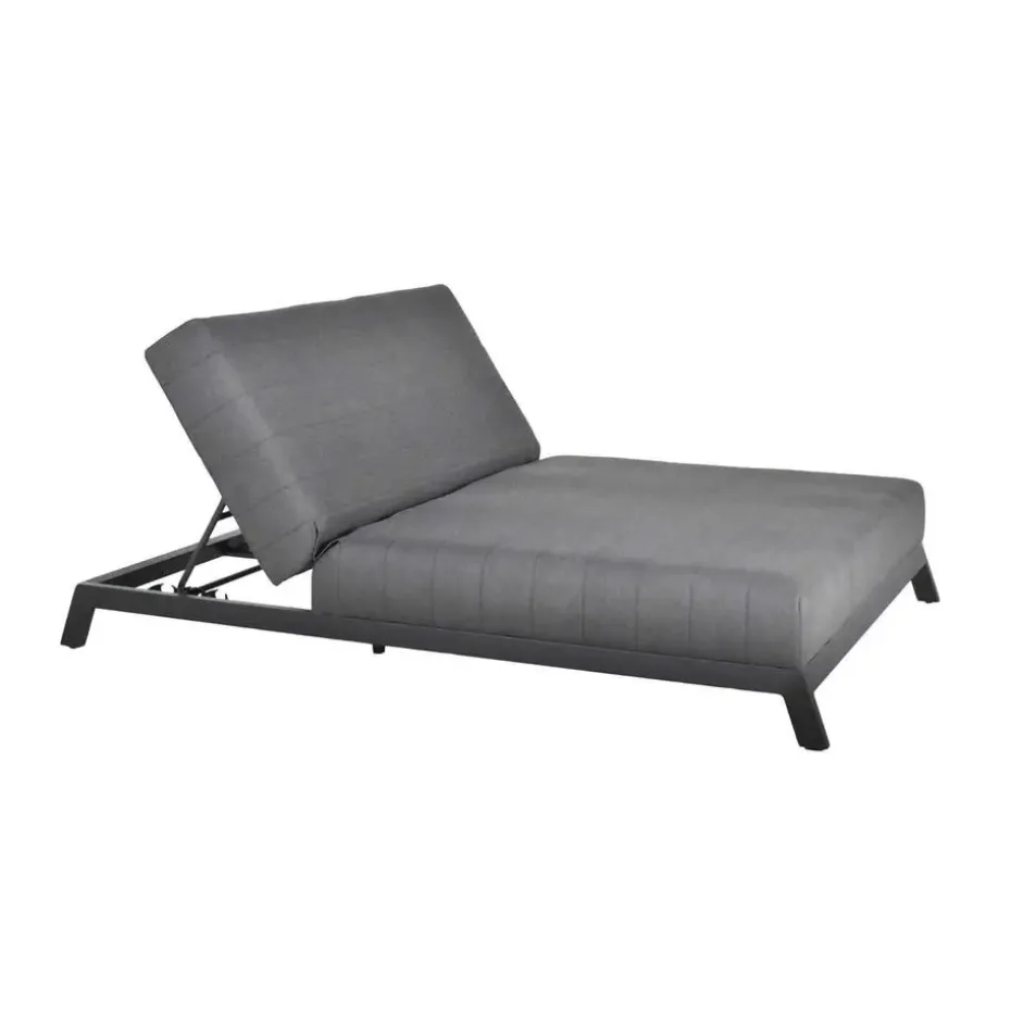 HOME DELUXE - VALENCIA ligstoel met verstelbare rugleuning - 203 x 144 cm