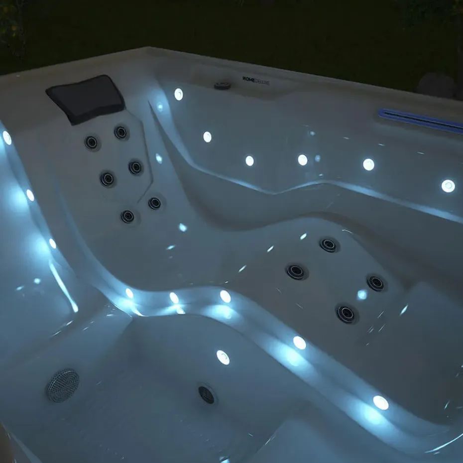 HOME DELUXE Buitenwhirlpool STREAM PURE 211 x 156 cm