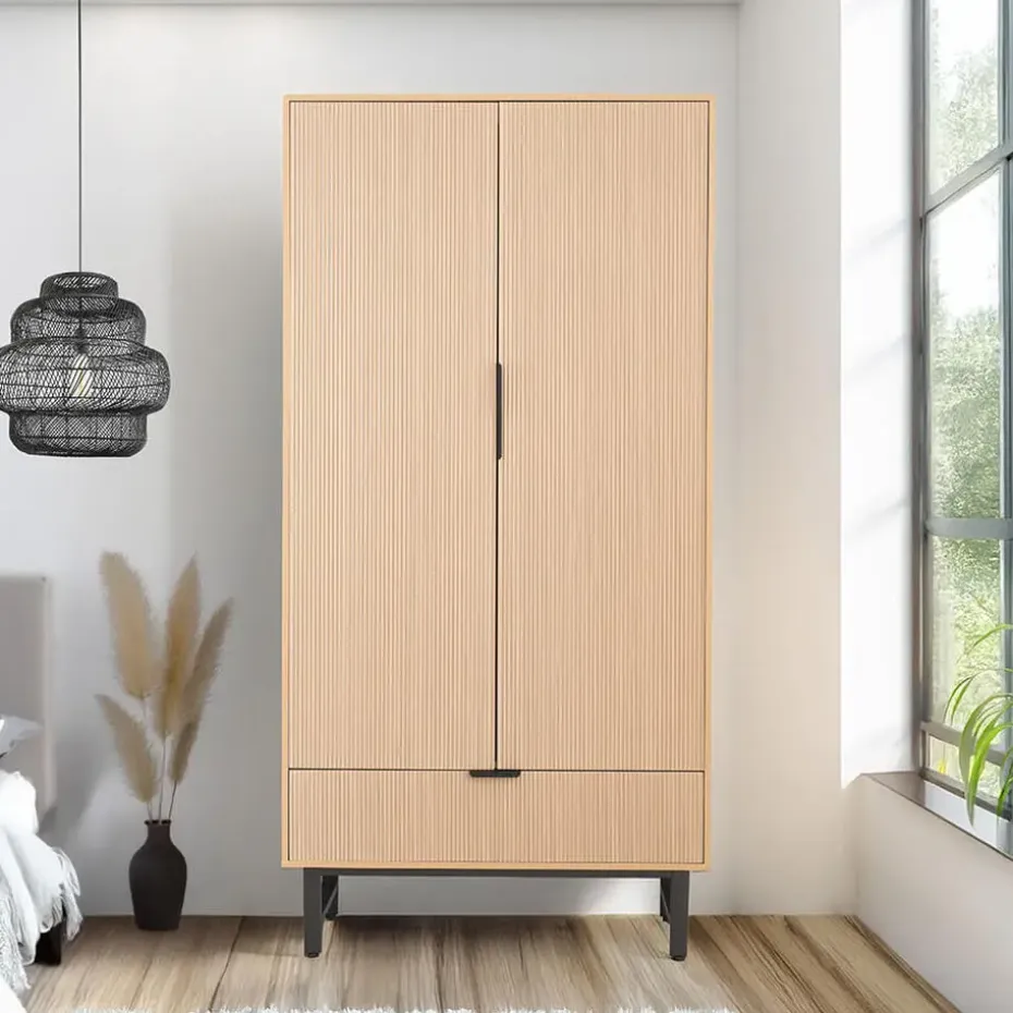 HOME DELUXE Kleerkast NYLA - 100 x 200 cm