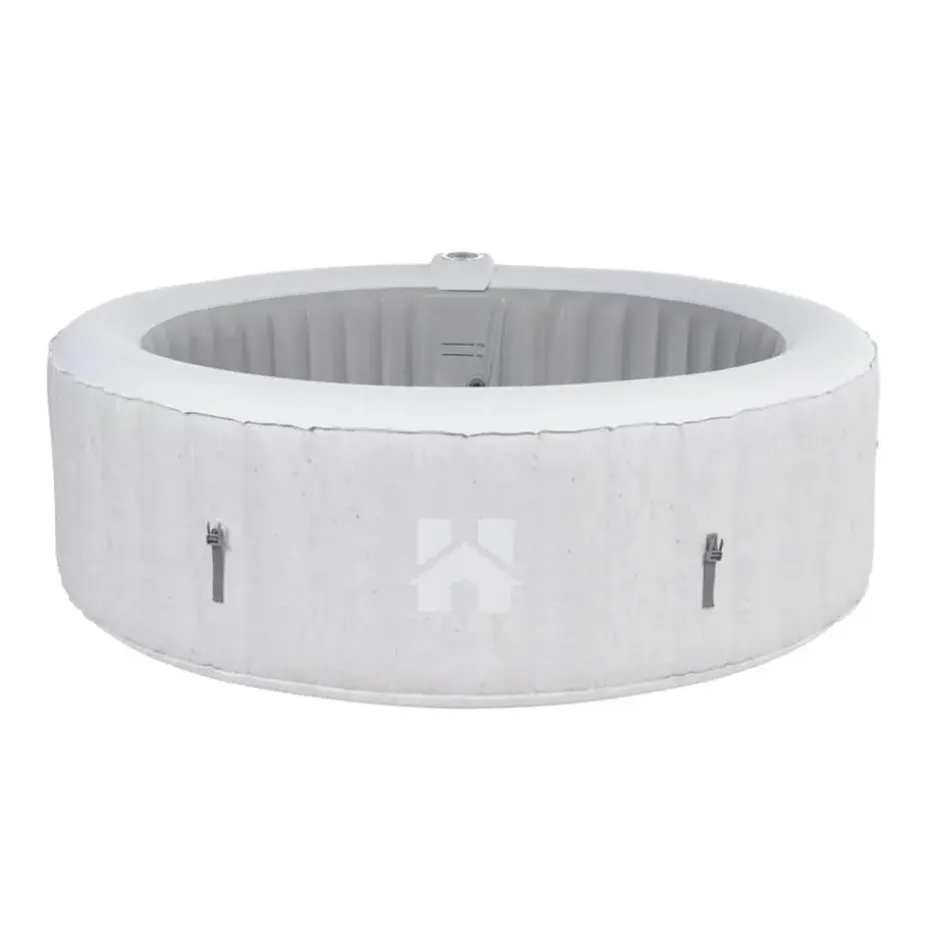 HOME DELUXE Opblaasbare Whirlpool Splash Beton 4 st.