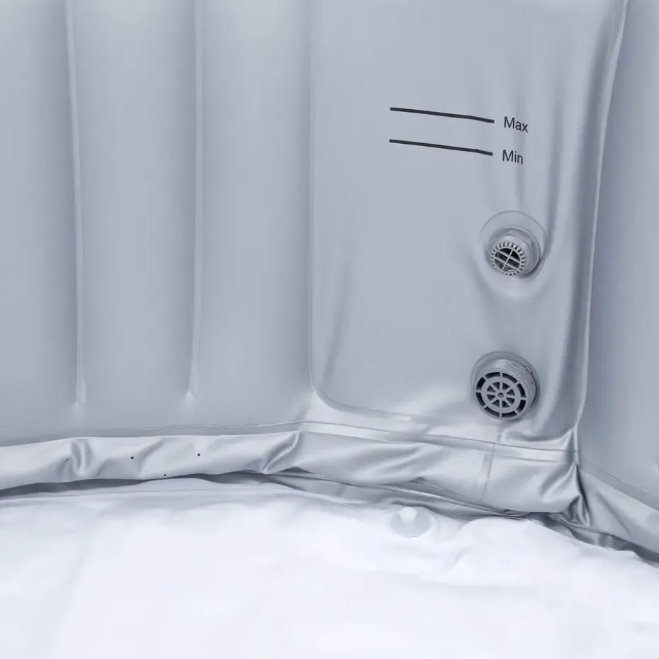 HOME DELUXE Opblaasbare whirlpool SPLASH Grijs