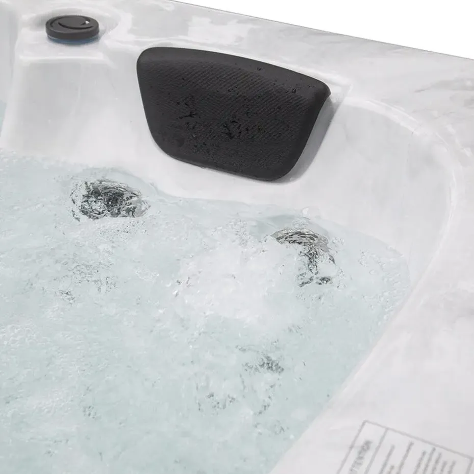 HOME DELUXE Outdoor Whirlpool WHITE MARBLE PURE