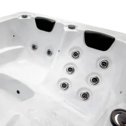 HOME DELUXE Outdoor Whirlpool WHITE MARBLE PURE