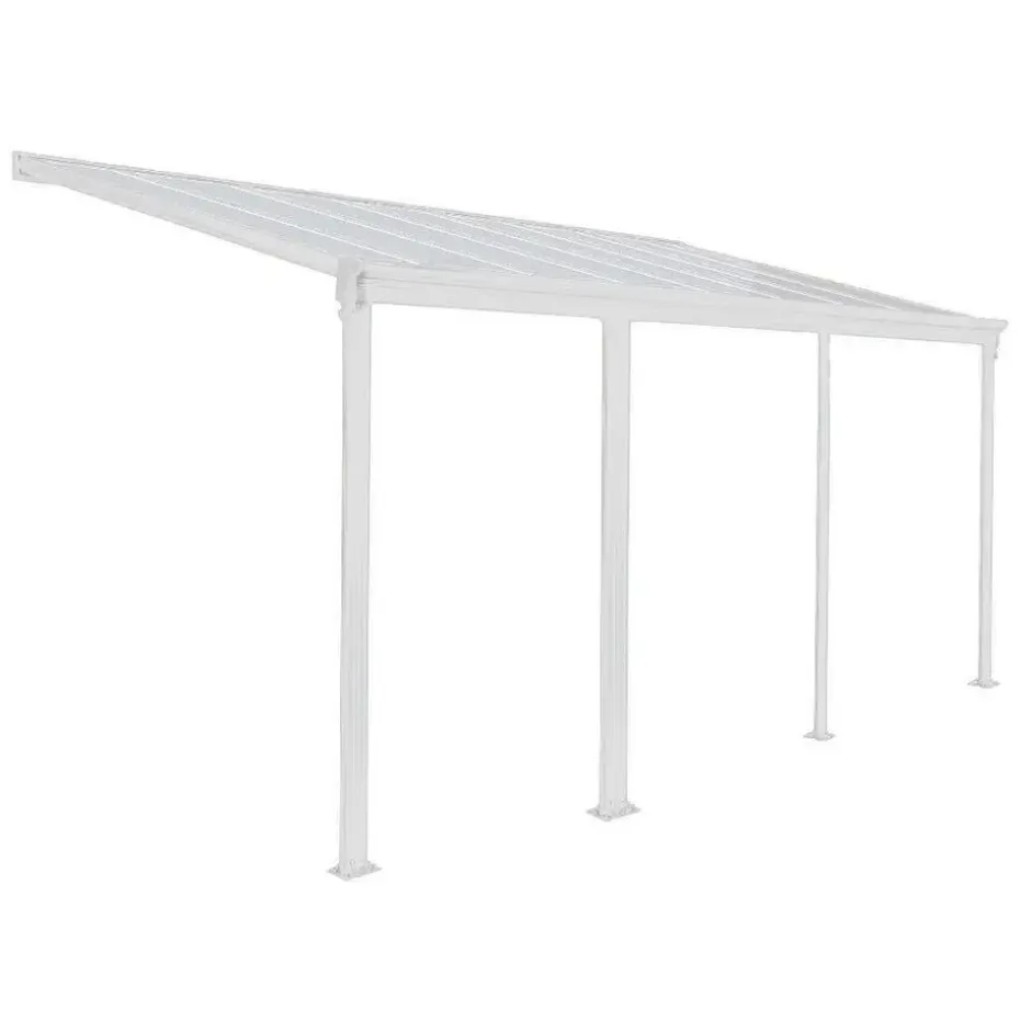 HOME DELUXE Patiodak SOLIS Wit 618 / 625 x 303 / 300 x 278 / 226 cm