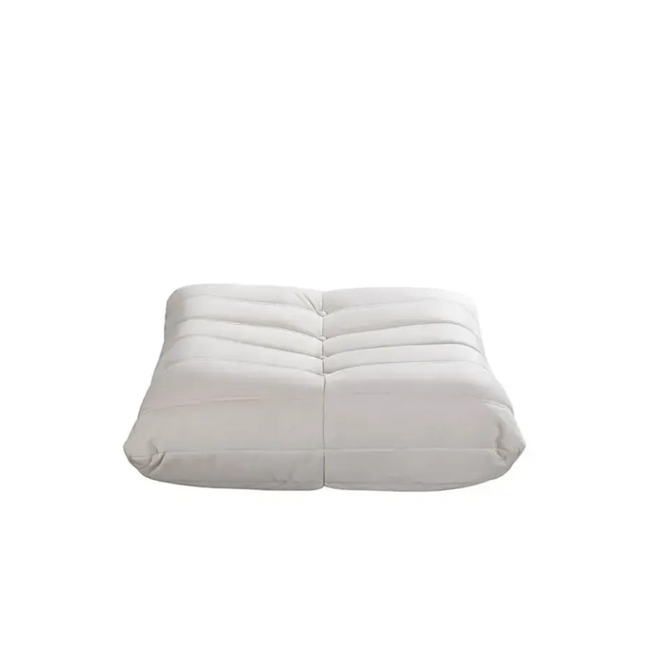 HOME DELUXE Relax fauteuil met kruk CHILL - Beige