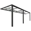 HOME DELUXE SOLIS DELUXE terrasoverkapping grijs 579 x 295 x 233 / 272 cm