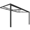 HOME DELUXE SOLIS DELUXE terrasoverkapping grijs 390 x 295 x 233 / 272 cm