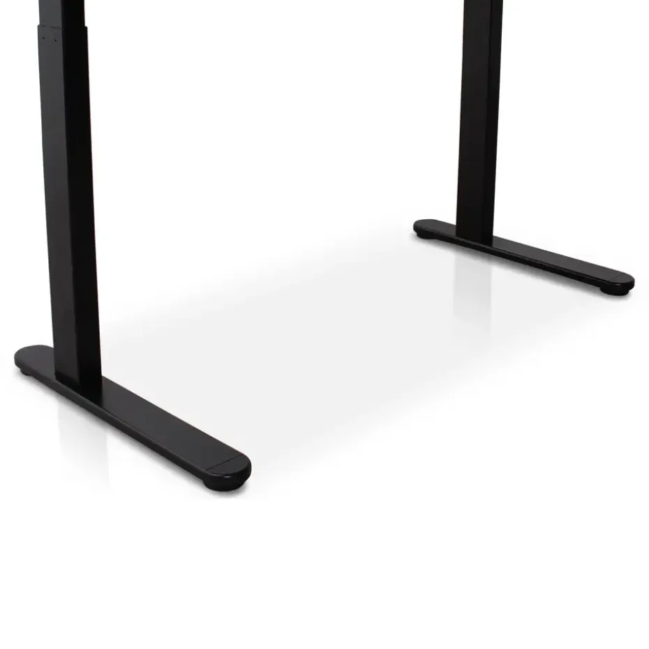 Home Office - Zwart - 120 x 60 - Zit-sta bureau elektrisch verstelbaar