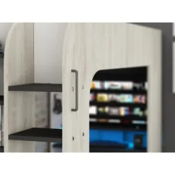 Hoogslaper Graham met gamebureau 90x200cm - den