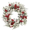 House of Seasons Belfort Kerstkrans - Ø40 cm - Groen