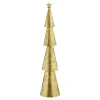 House of Seasons Kerstboom - L14,5 x B8 x H68 cm - Metaal - Goud