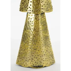 House of Seasons Kerstboom - L14,5 x B8 x H68 cm - Metaal - Goud