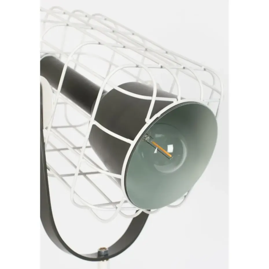Housecraft Cage Vloerlamp Wit