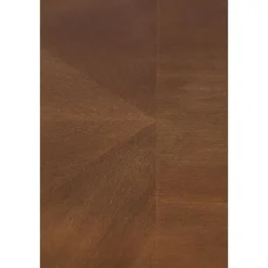 Housecraft Denise Eettafel Hout Ovaal 200x90 cm Bruin/ Goud