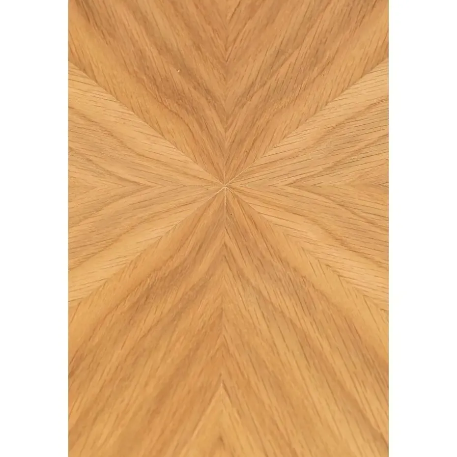 Housecraft Fabio Eettafel Rond Hout 100 cm Naturel