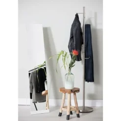 Housecraft Hooked kapstok staand metaal Zilver