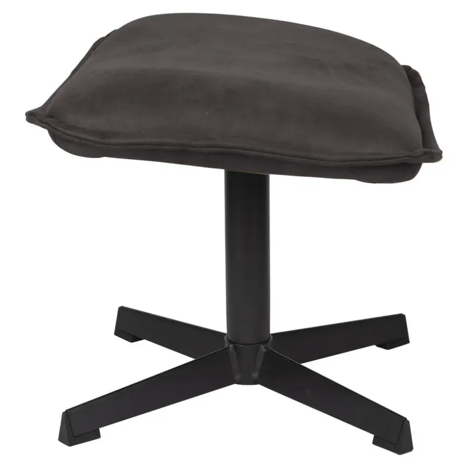 Housecraft John Hocker Antraciet - Zwart