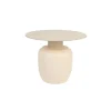 Housecraft Karula Bijzettafel Travetin-Look 60x60 cm Hoog Beige