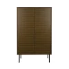 Housecraft Living Flux Opbergkast Hoog Gerookt Eiken - Bruin