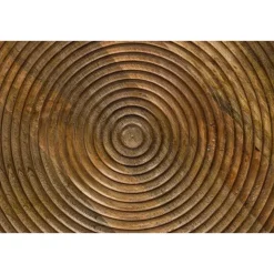 Housecraft Maeze Bijzettafel Hout Rond 40 cm - Bruin