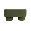 Housecraft Marcos Bankje Bouclé Groen