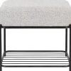 Housecraft Milou Kruk/ Poef Rechthoekig - Grijs