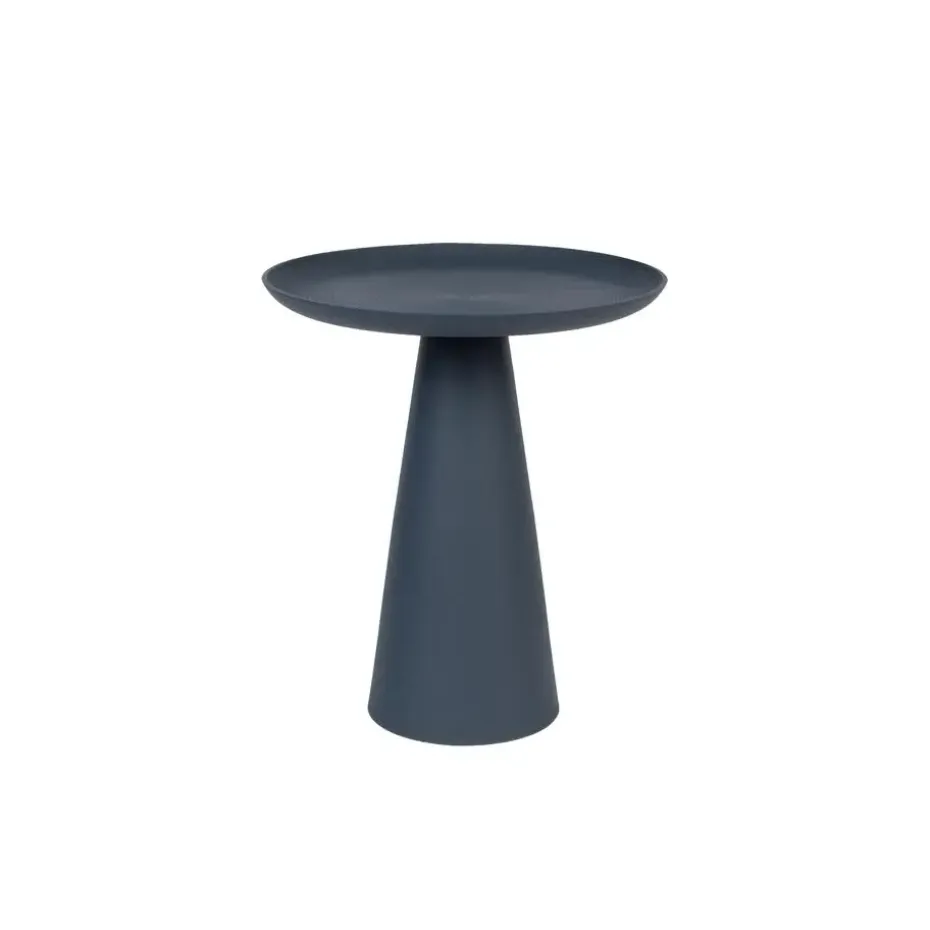 Housecraft Ringar Bijzettafel Rond Metaal 39,5x39,5 cm (L) Blauw