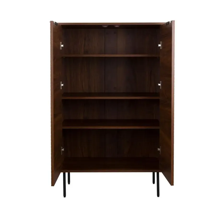 Housecraft Stripes Kast - Bruin