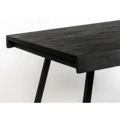 Housecraft Suri Eettafel Hout 220x100 Zwart