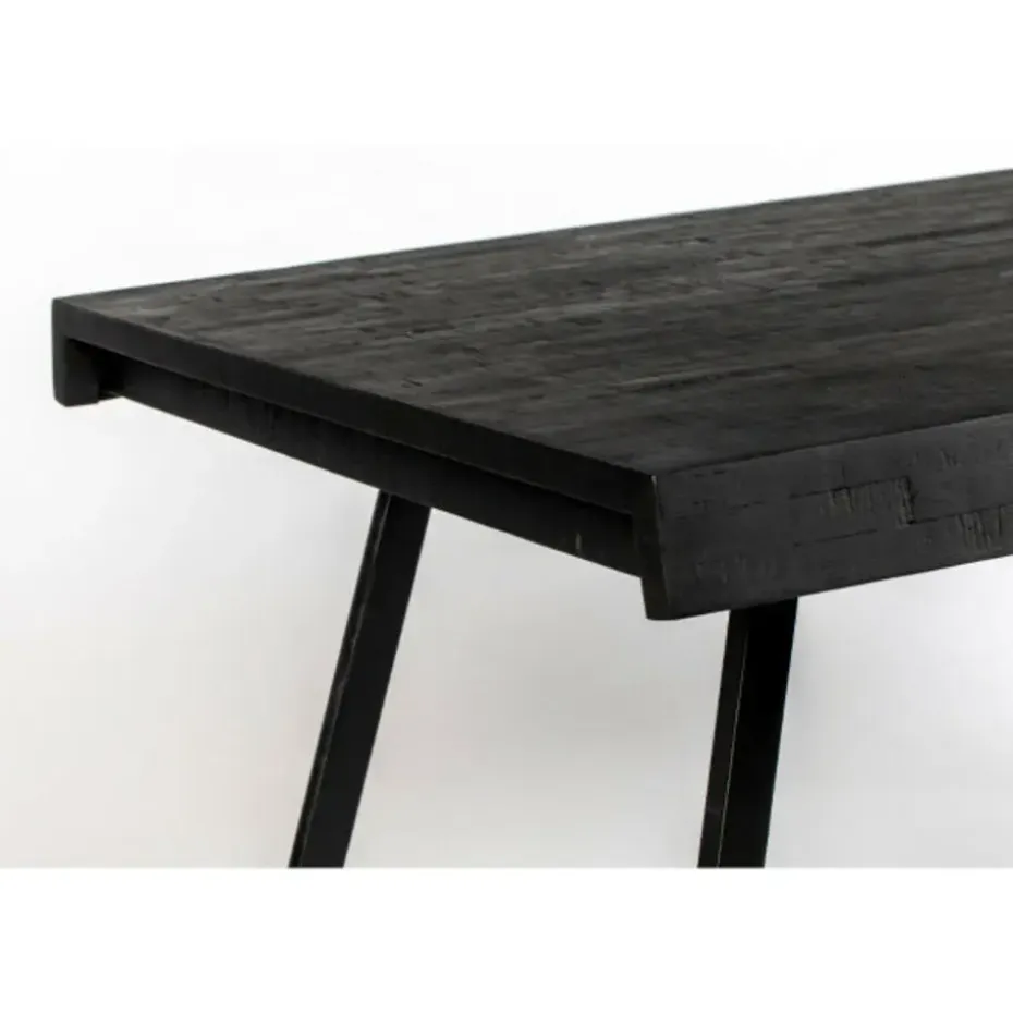 Housecraft Suri Eettafel Hout 220x100 Zwart