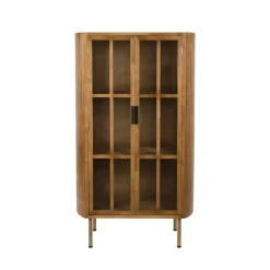 Housecraft Yaz Kast Hoog Hout - Bruin