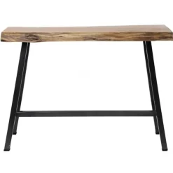 Hoyz - Bartafel Live Edge - 125cm Breed - 4 Personen - Hout - Bruin